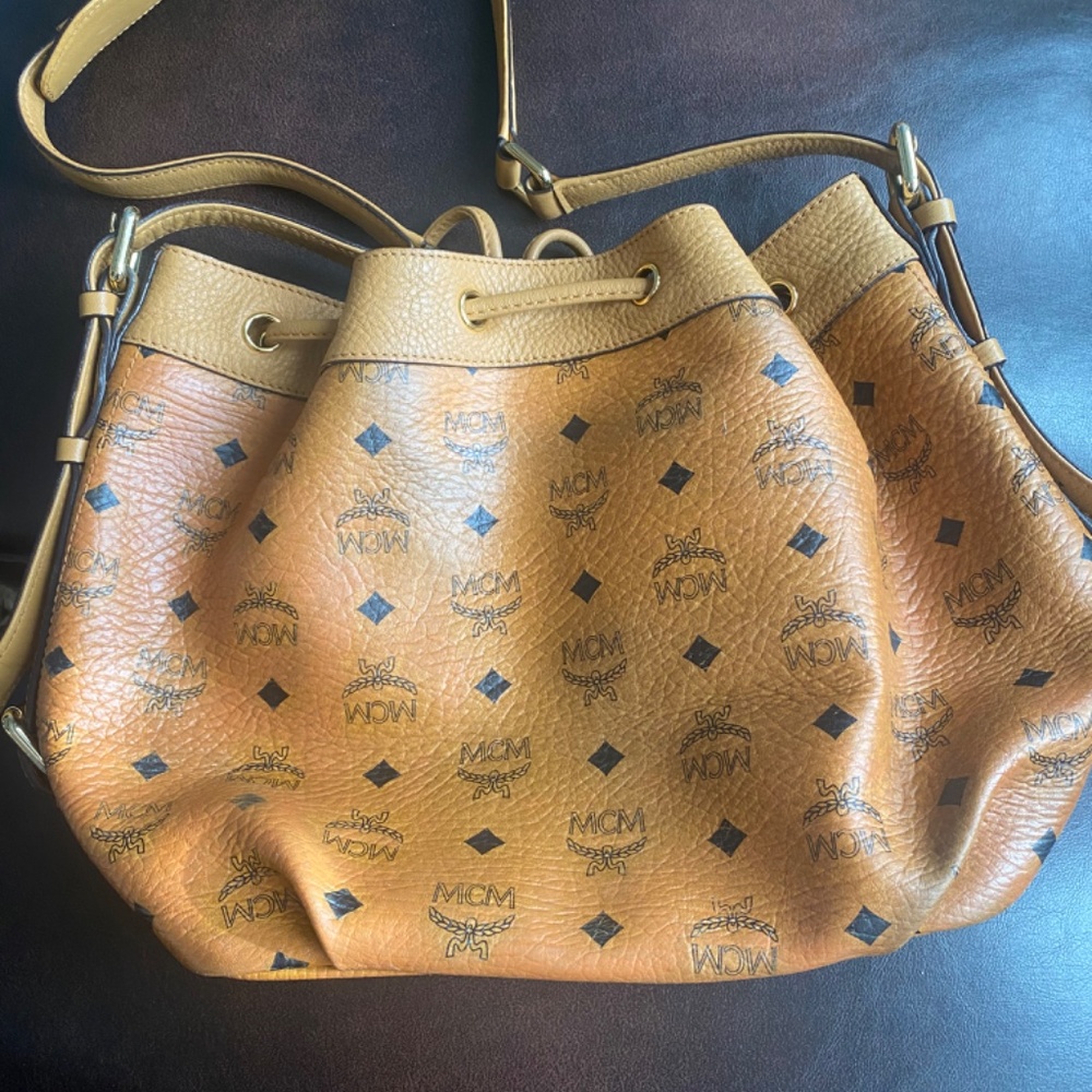 MCM Drawstring Handbag - Picture 3 of 4